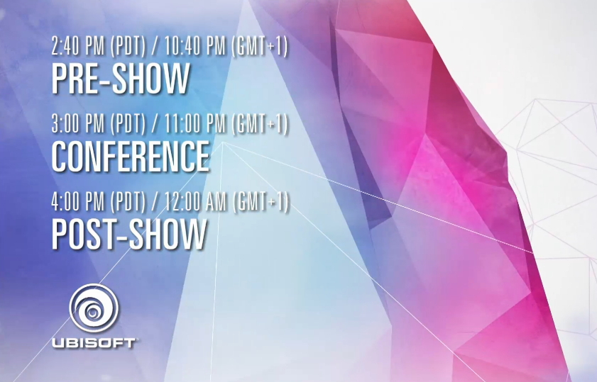 Ubisoft E3 2015 Press Conference 标志