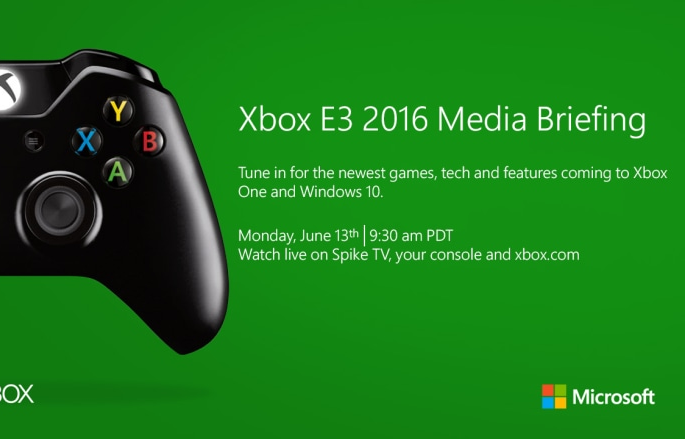 Xbox E3 2016 Media Briefing 标志