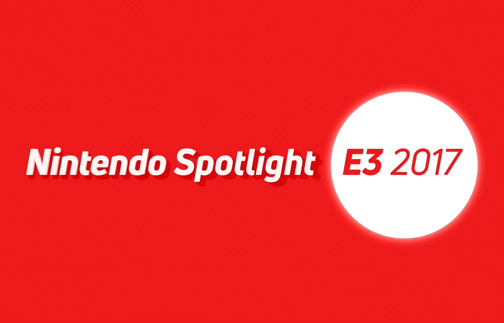 Nintendo Spotlight: E3 2017 标志