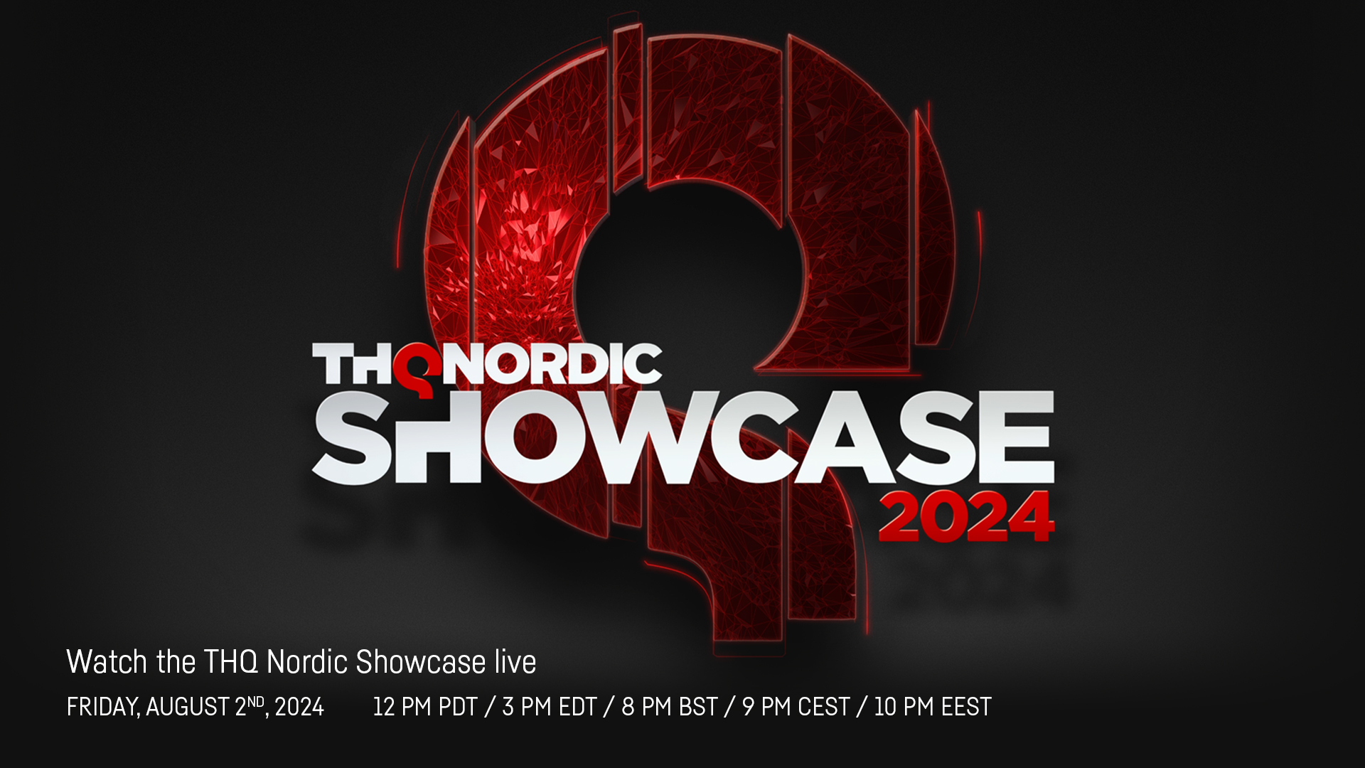 THQ NORDIC Showcase 2024 标志
