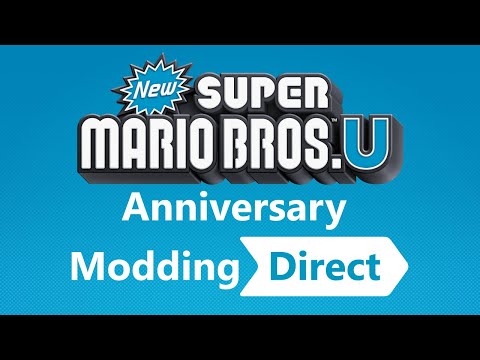 New Super Mario Bros. U Anniversary Modding Direct 标志