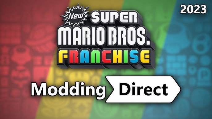 New Super Mario Bros. Franchise Modding Direct (2023) 标志