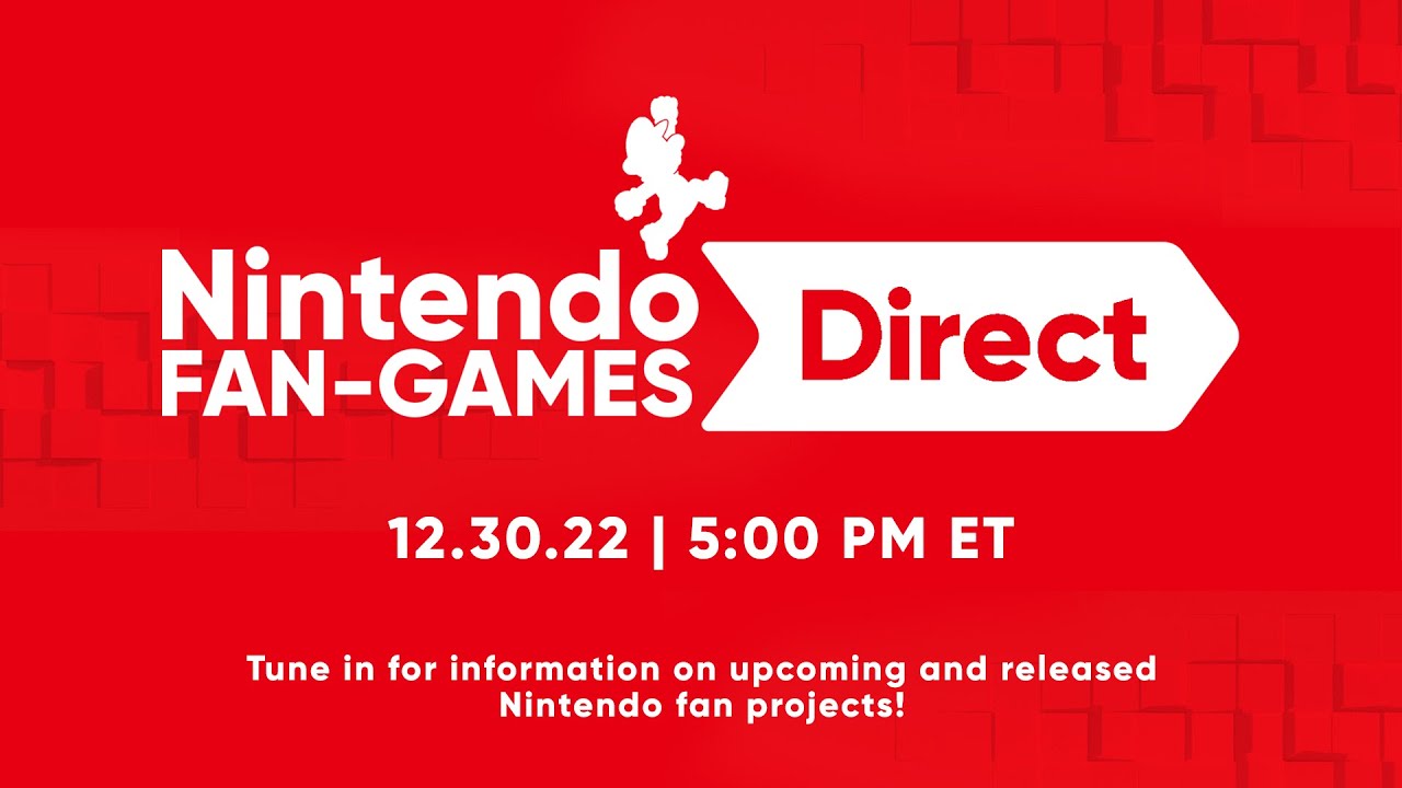 Nintendo Fan-Games Direct 2022 标志