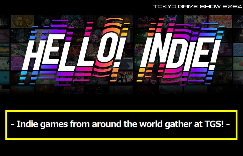 Hello! Indie!: TGS 2024 标志