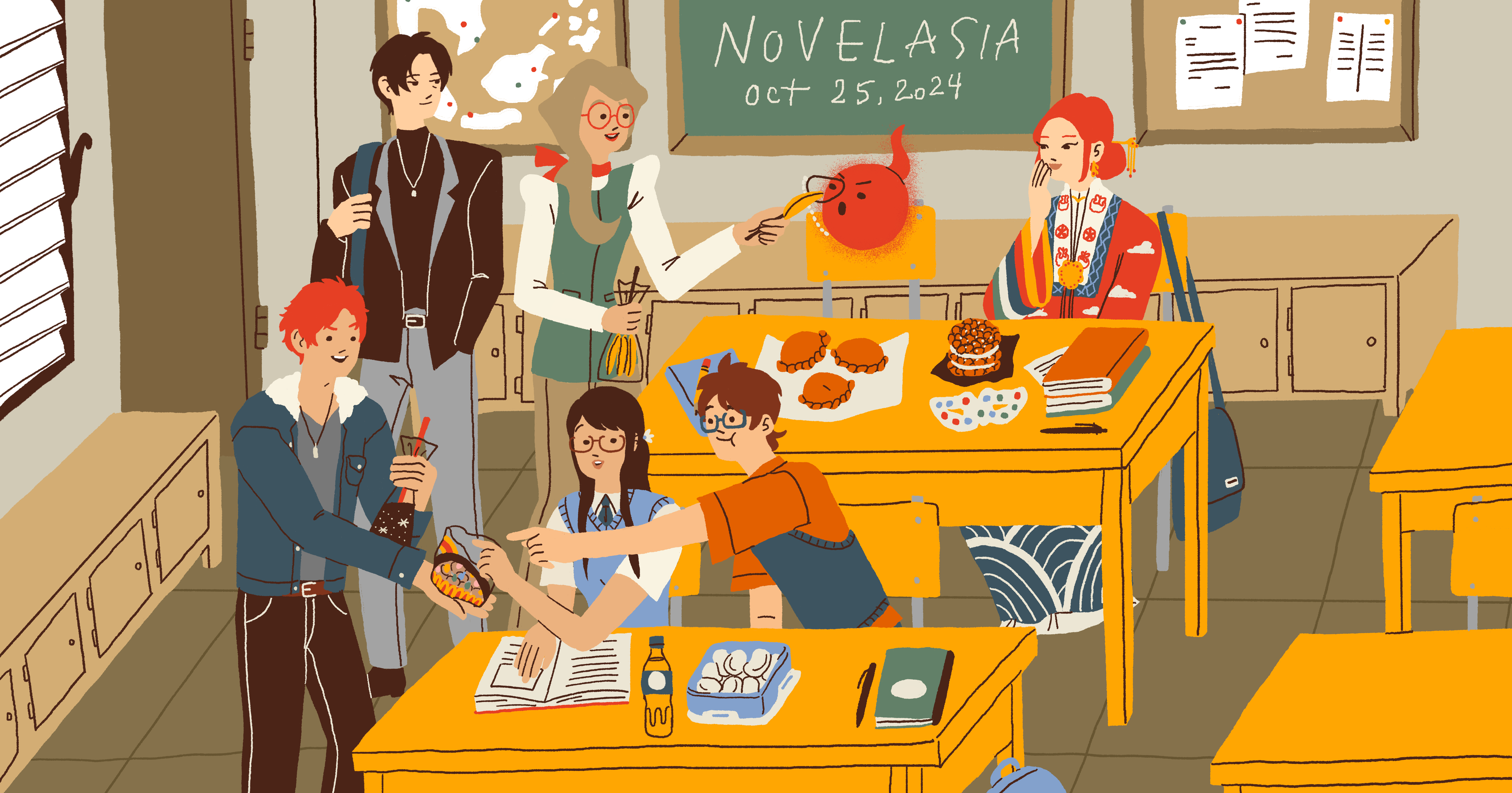NOVELASIA: Southeast Asia Visual Novel Showcase 2024 标志
