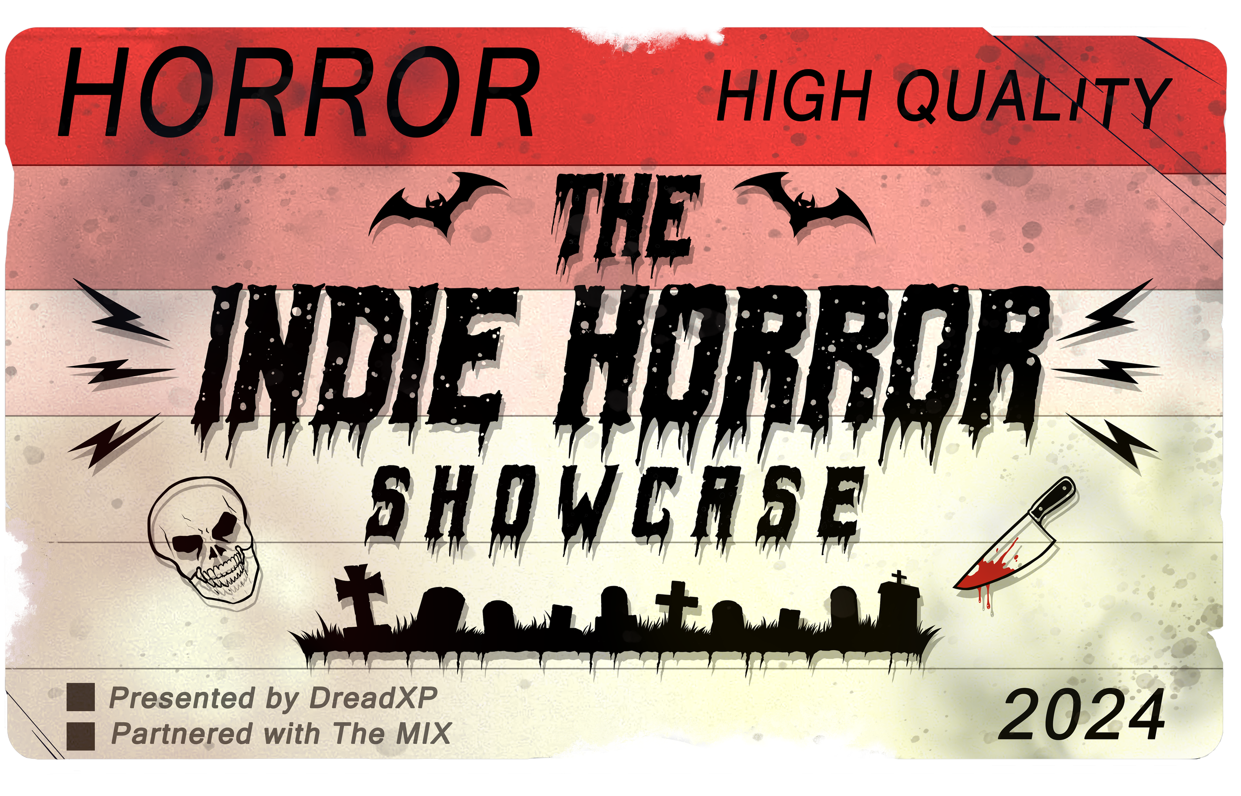 The Indie Horror Showcase 2024 标志