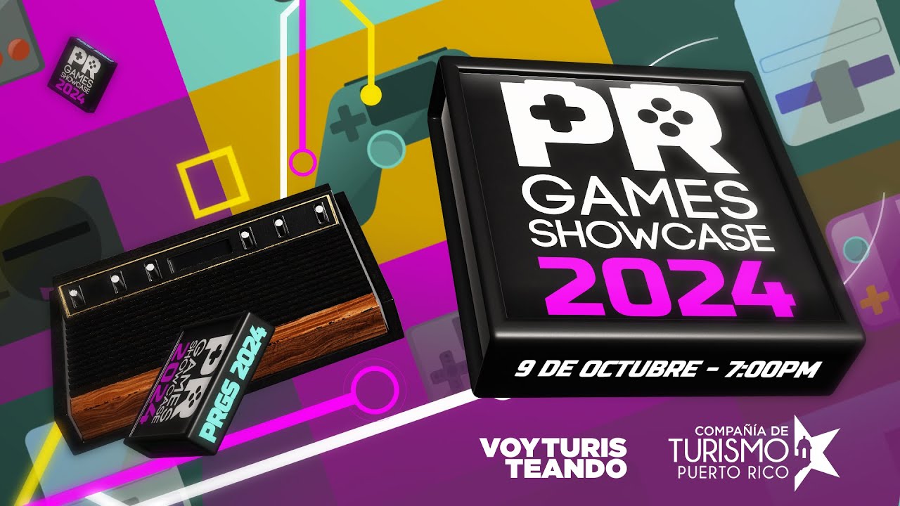 Puerto Rico Games Showcase 2024 标志