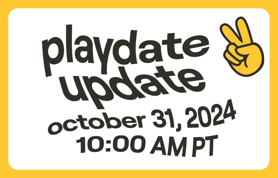 Playdate Update: Fall 2024 标志