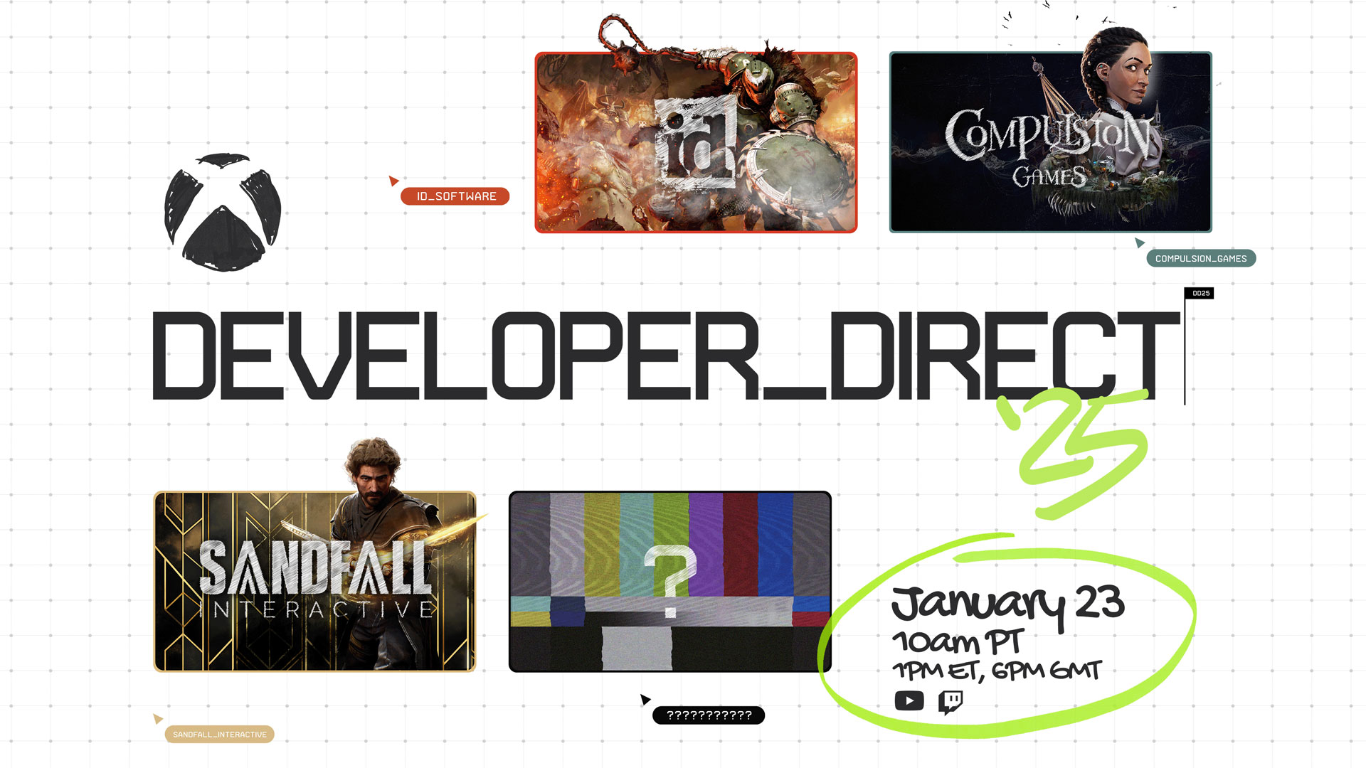Xbox Developer_Direct 2025 标志