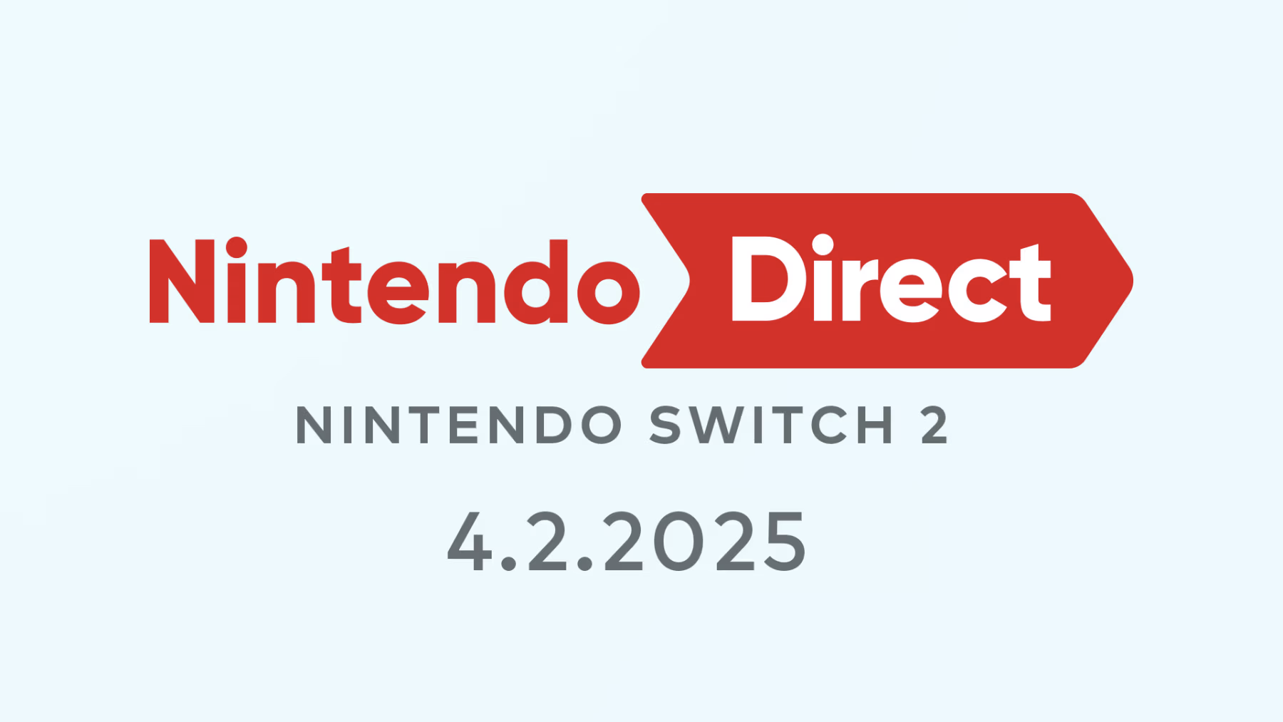 Nintendo Direct: Nintendo Switch 2 - 4.2.2025 标志