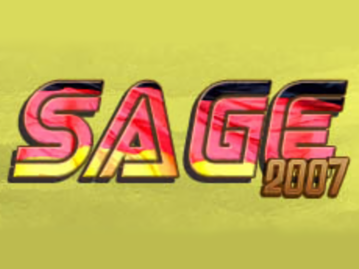 SAGE 2007 标志