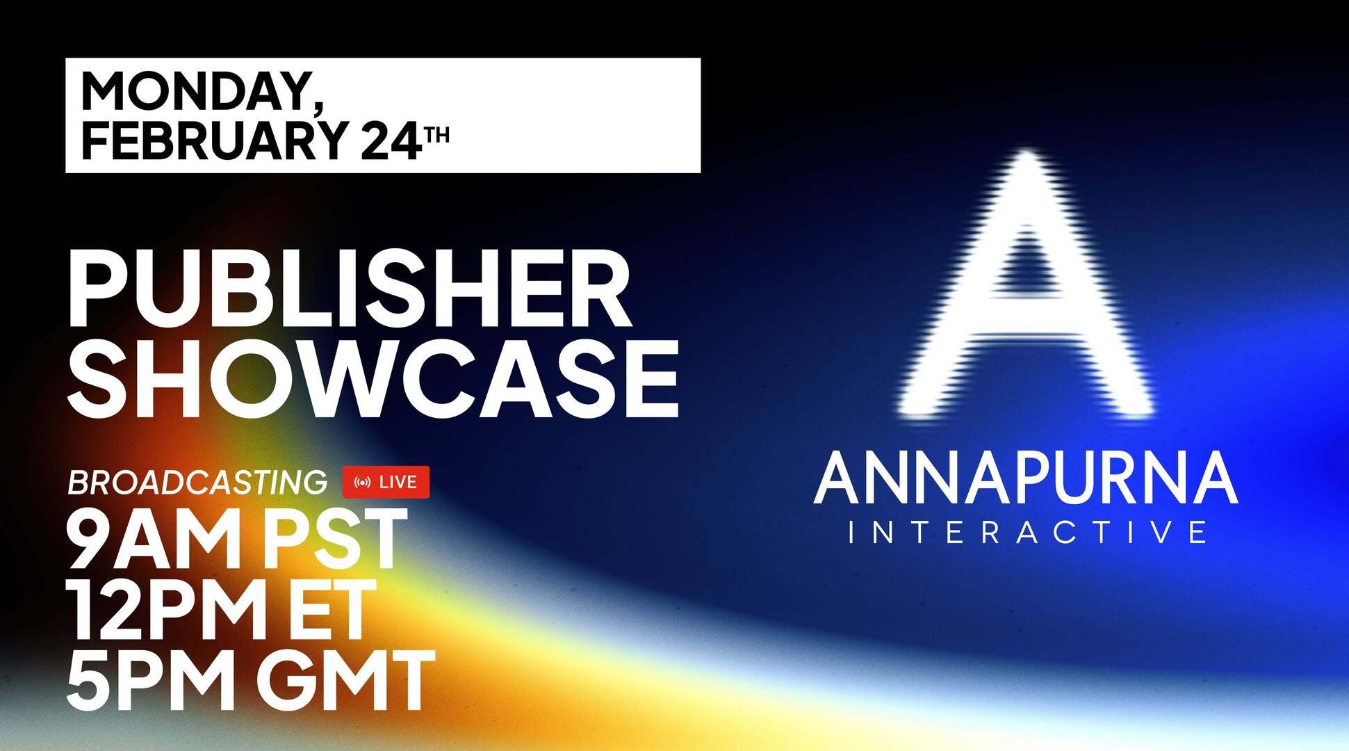 Annapurna Interactive Showcase 2025 标志