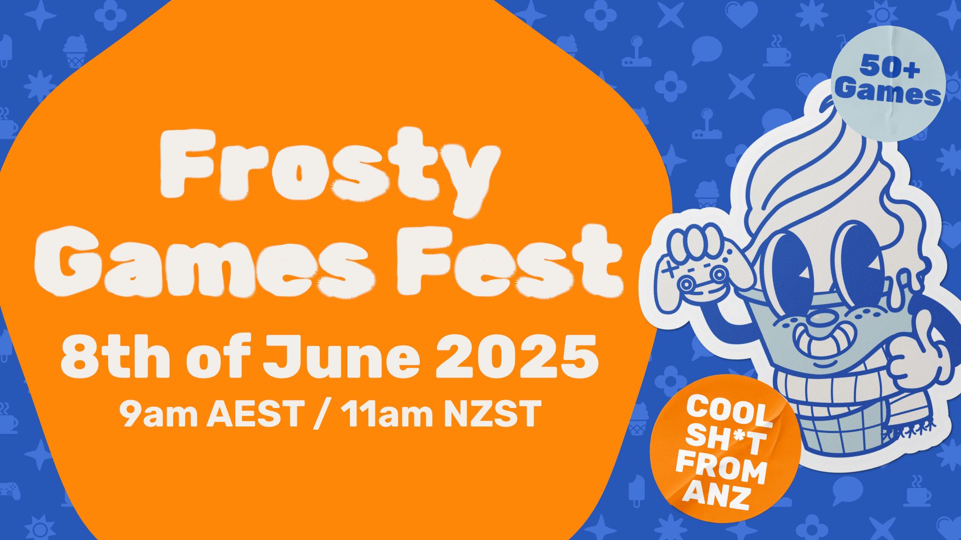 Frosty Games Fest - June 2025 标志
