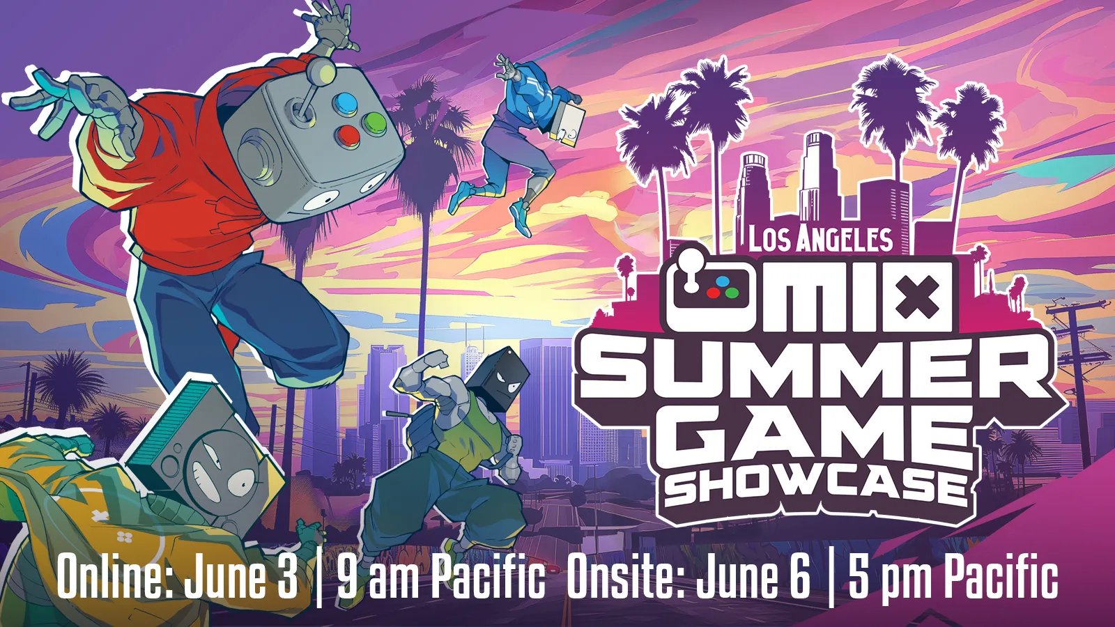 The MIX Summer Game Showcase 2025 标志