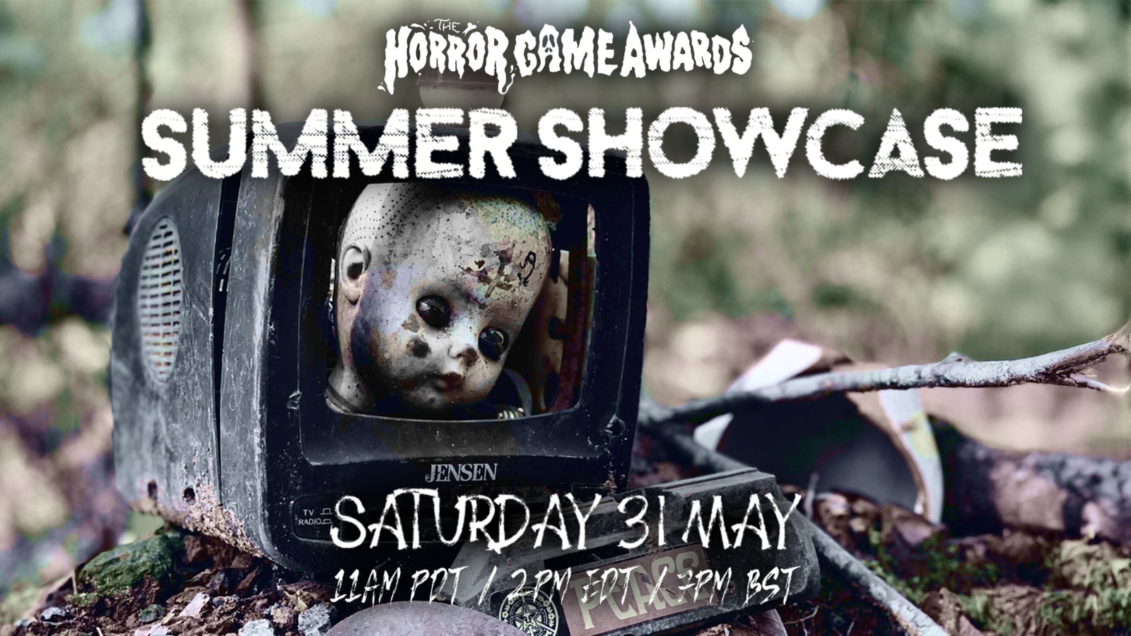 The Horror Game Awards: Summer Showcase 2025 标志