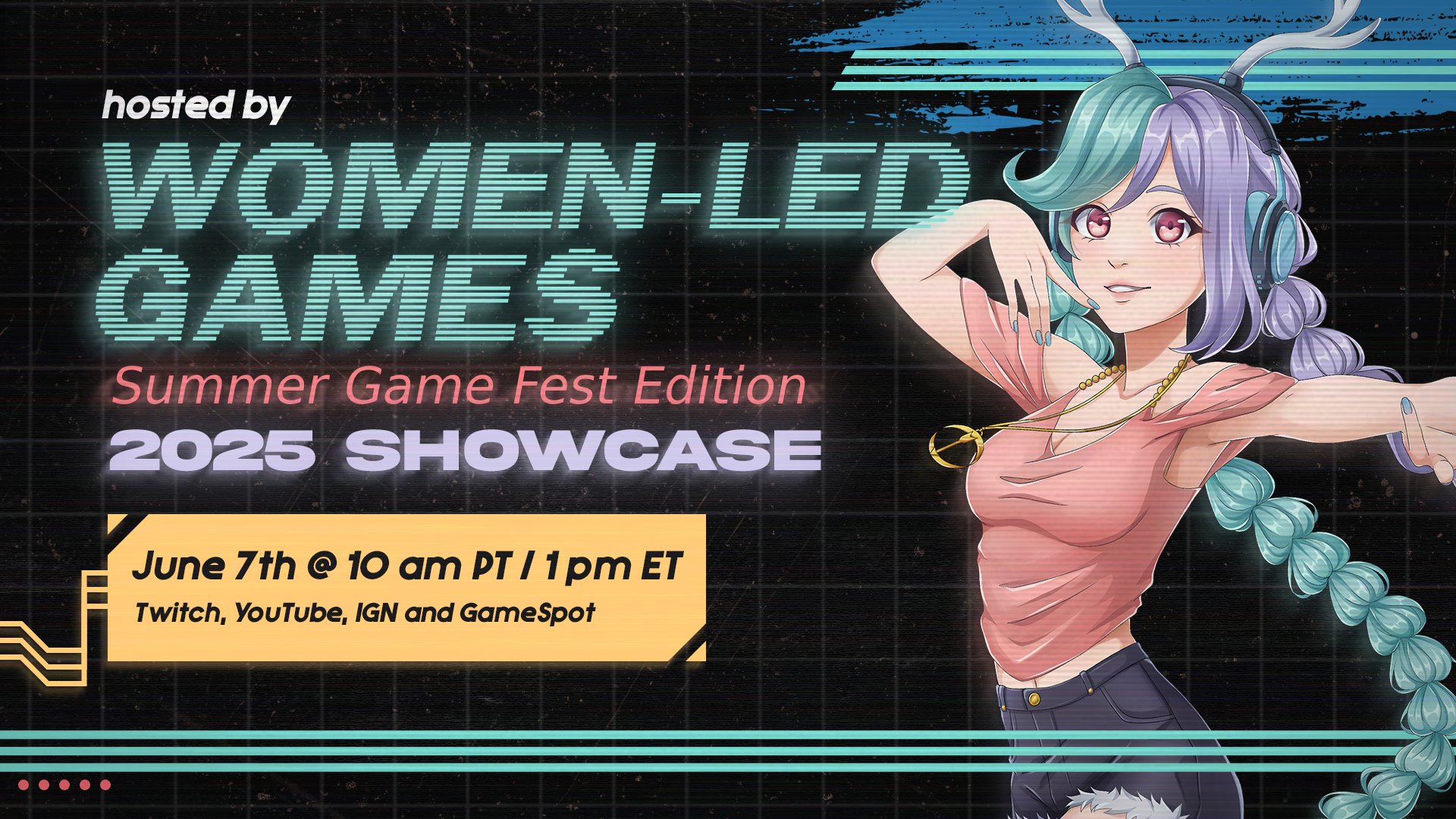 Women-Led Games Showcase: Summer Game Fest 2025 Edition 标志