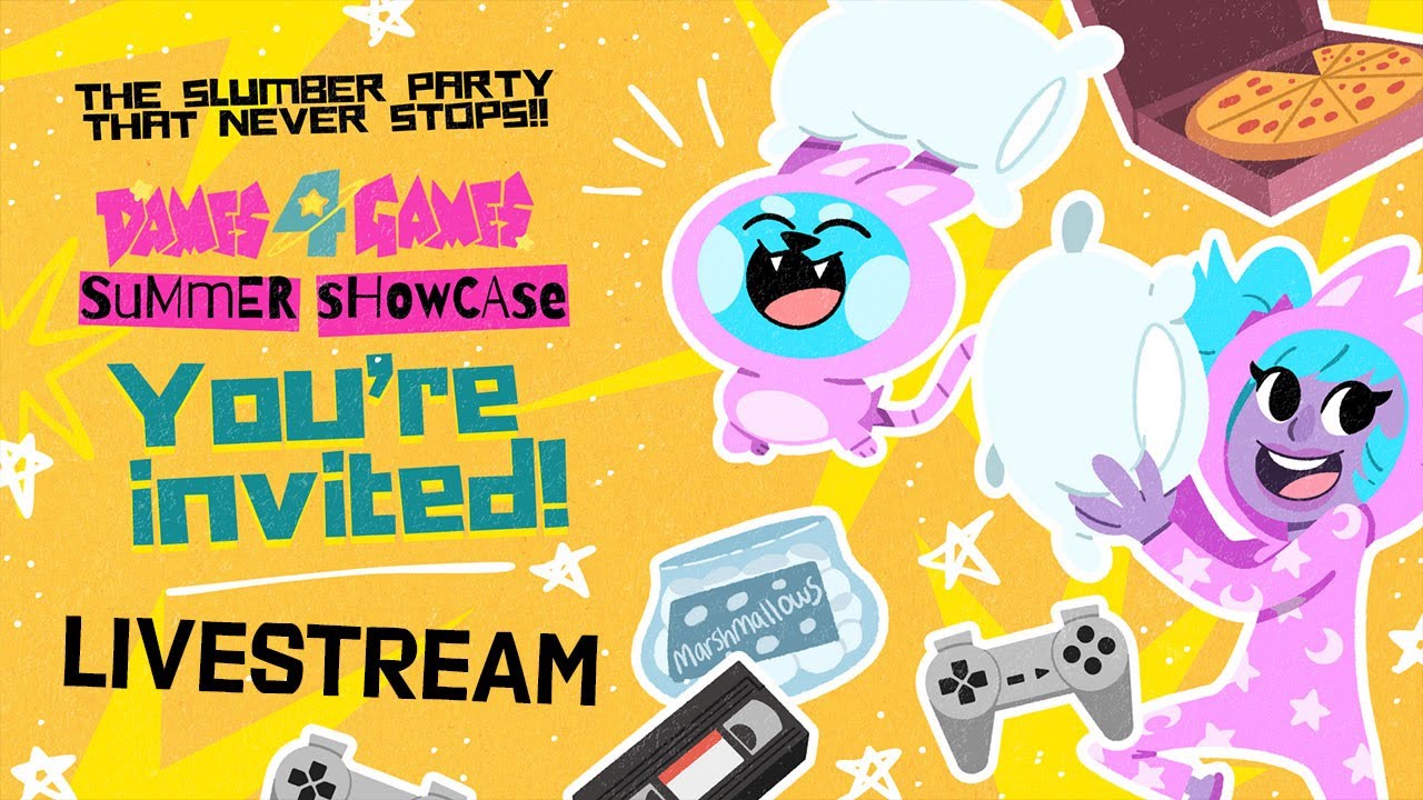 Dames 4 Games Slumber Party Showcase 标志