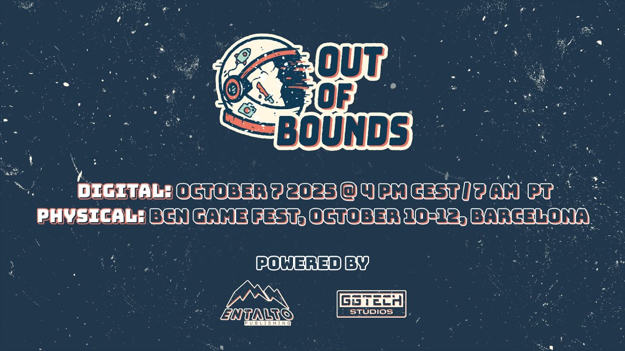 Out of Bounds Indie Showcase 2025 标志