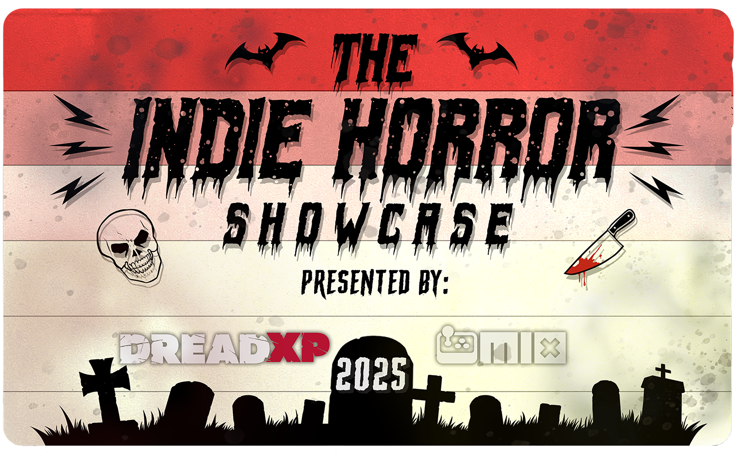 The Indie Horror Showcase 2025 标志