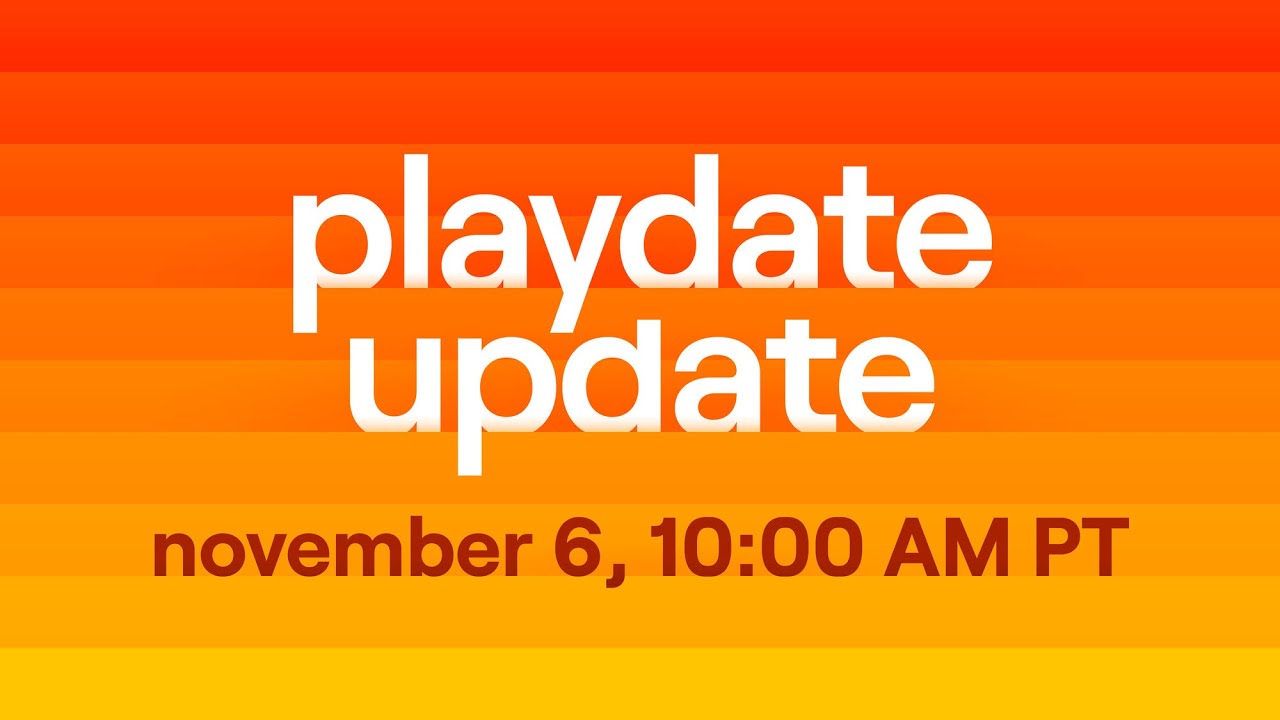 Playdate Update #8: 11/06/25 标志