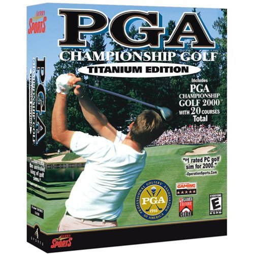 Game cover: PGA Championship Golf 2000: Titanium Edition