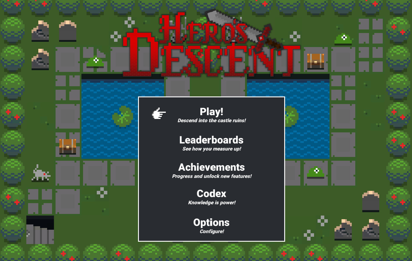 Hero's Descent - Screenshot 1