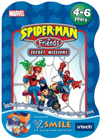 Game cover: Spider-Man & Friends: Secret Missions