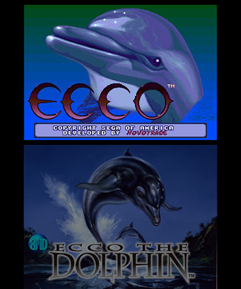 illustration de 3D Ecco The Dolphin