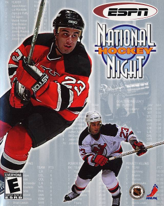 Game cover: ESPN National Hockey Night