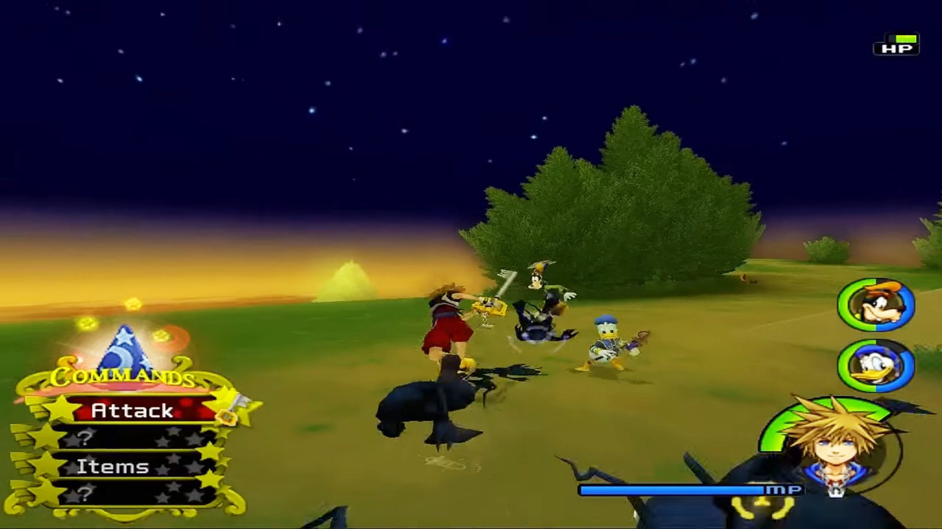 Kingdom Hearts * GAMEPLAY [PS2] 