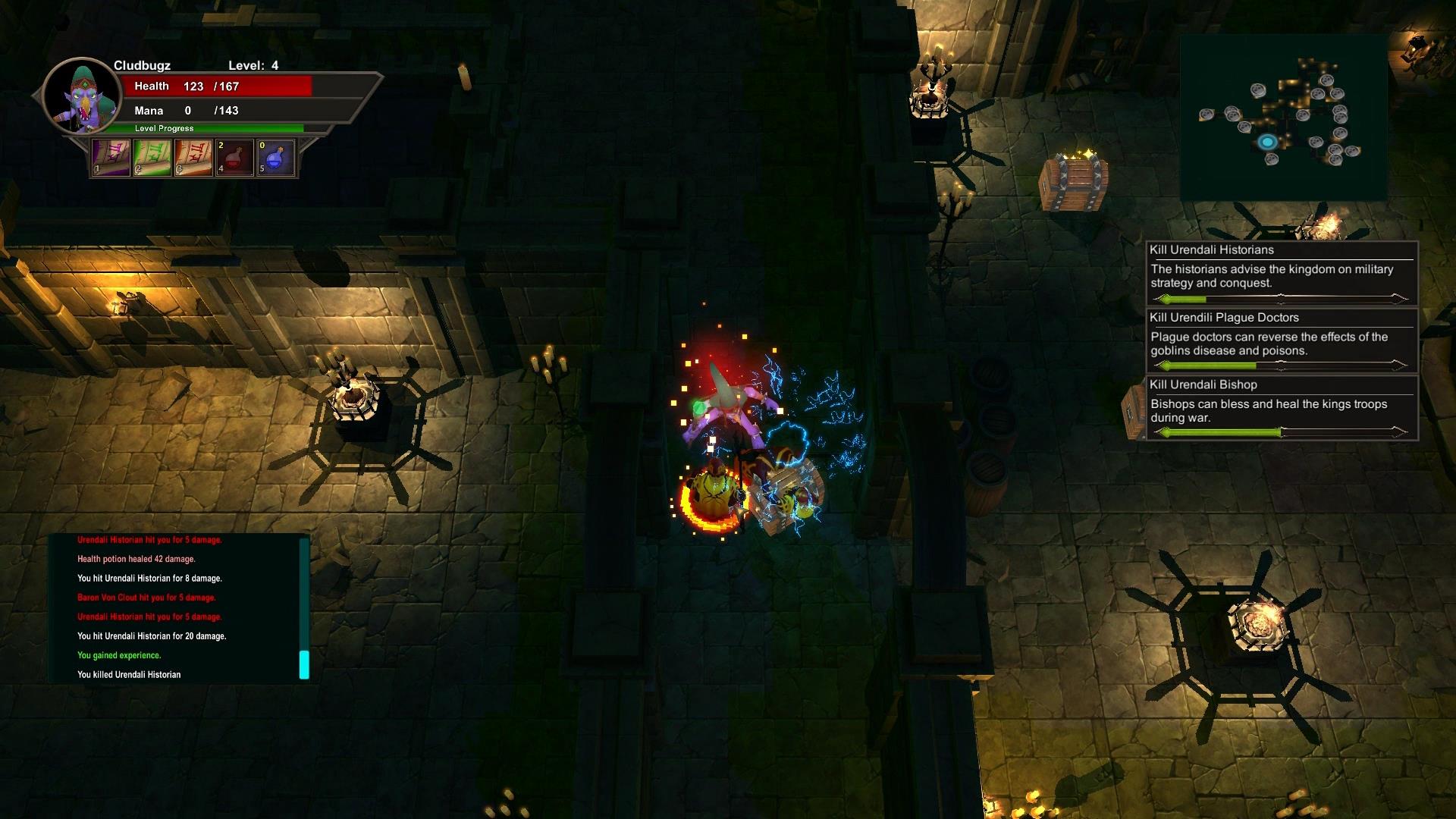 Cludbugz's Twisted Magic - Screenshot 1