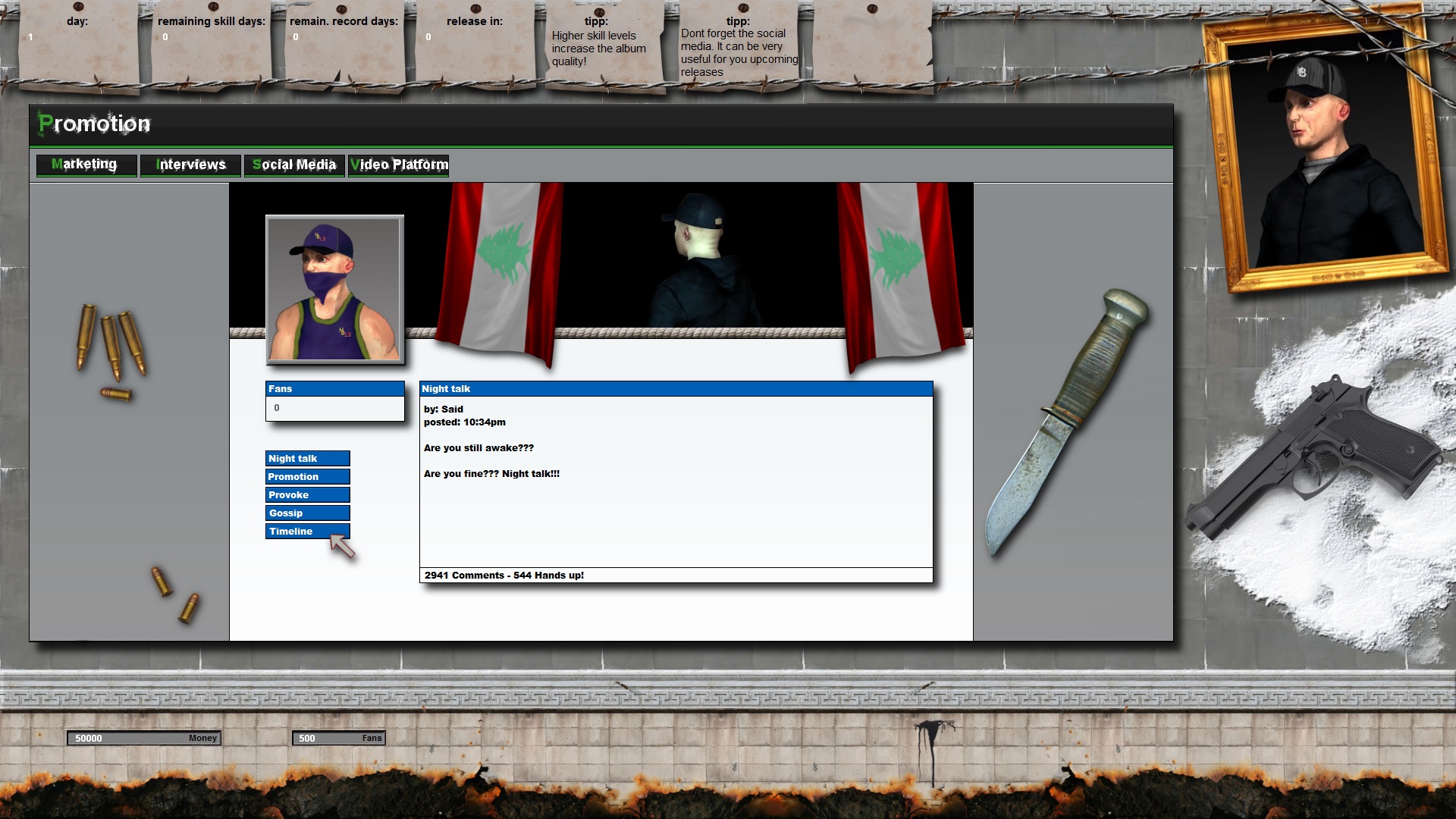 Raptainment - Screenshot 2