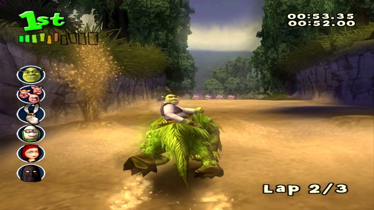 Shrek Smash N Crash - Gamecube 