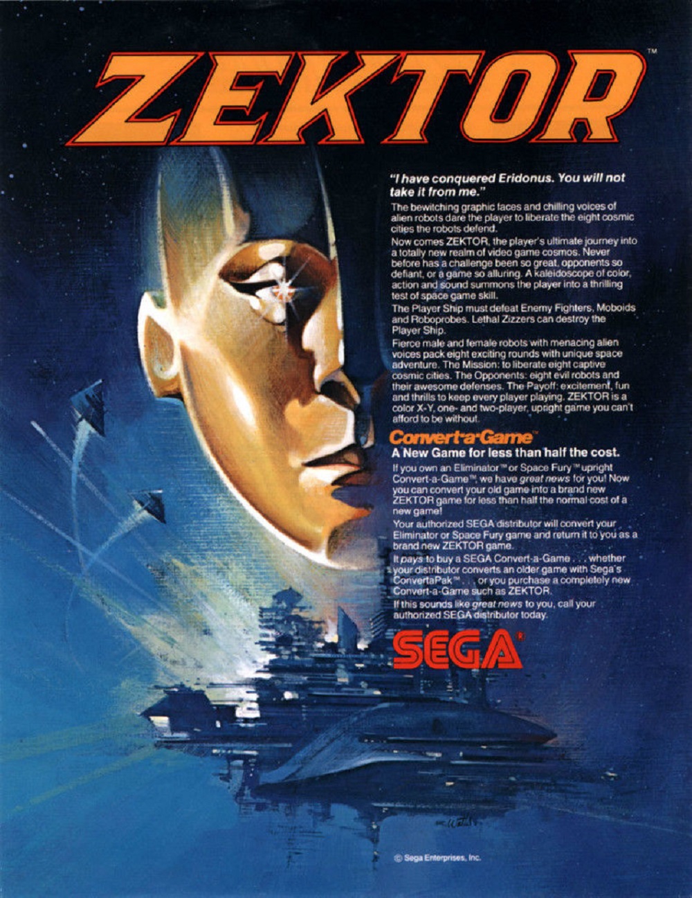 Game cover: Zektor