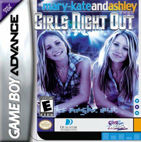 Game cover: Mary-Kate and Ashley: Girls Night Out