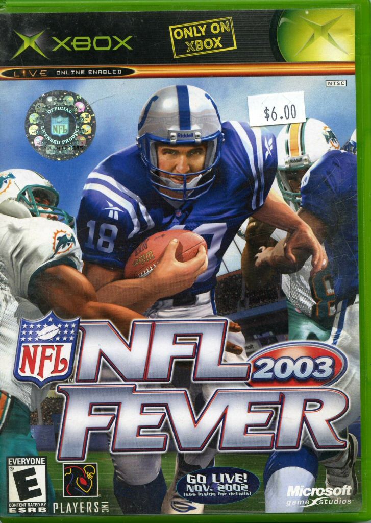 Game cover: NFL Fever 2003