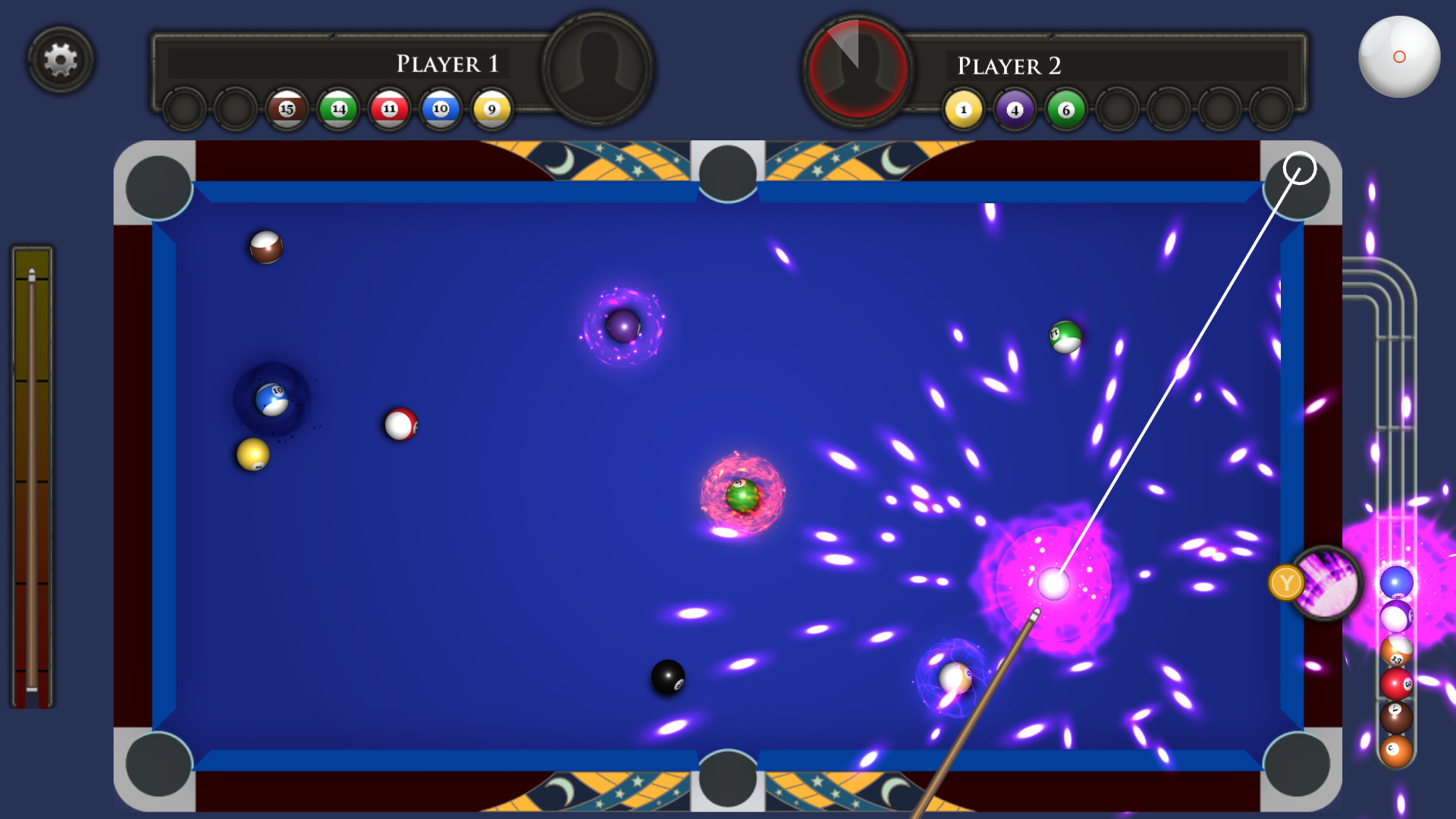 Billiards Wizards - Screenshot 2