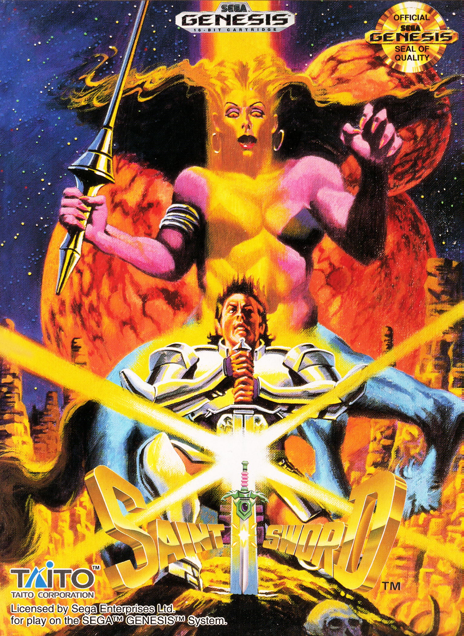 Game cover: Saint Sword