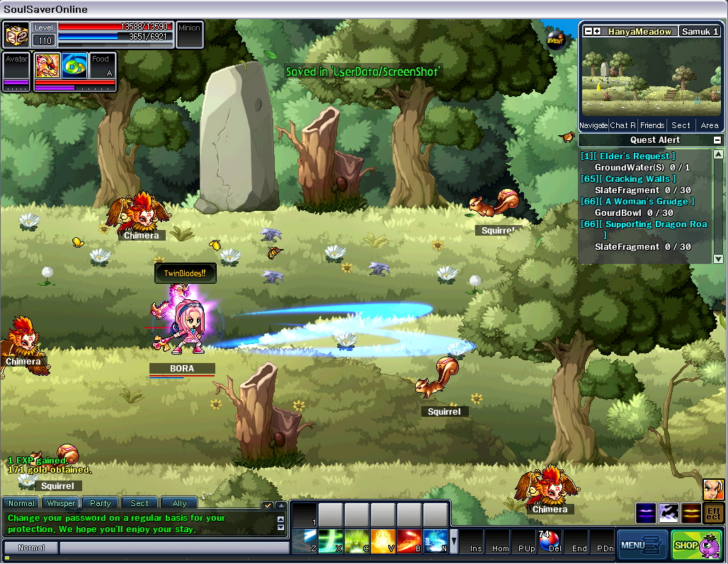 SoulSaverOnline - Screenshot 2