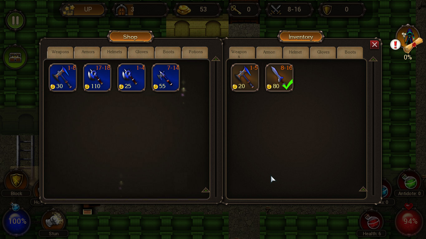 Dungeon of Gain - Screenshot 5