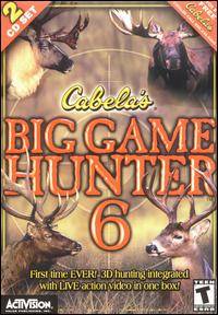 Game cover: Cabela's Big Game Hunter 6