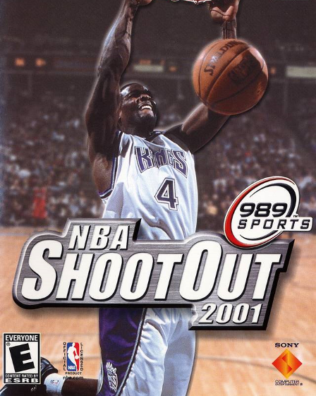Game cover: NBA ShootOut 2001