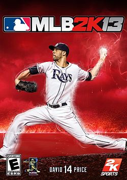 Game cover: MLB 2K13