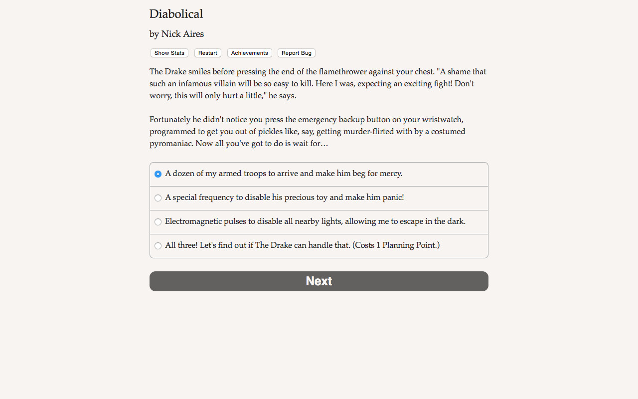 Diabolical - Screenshot 1