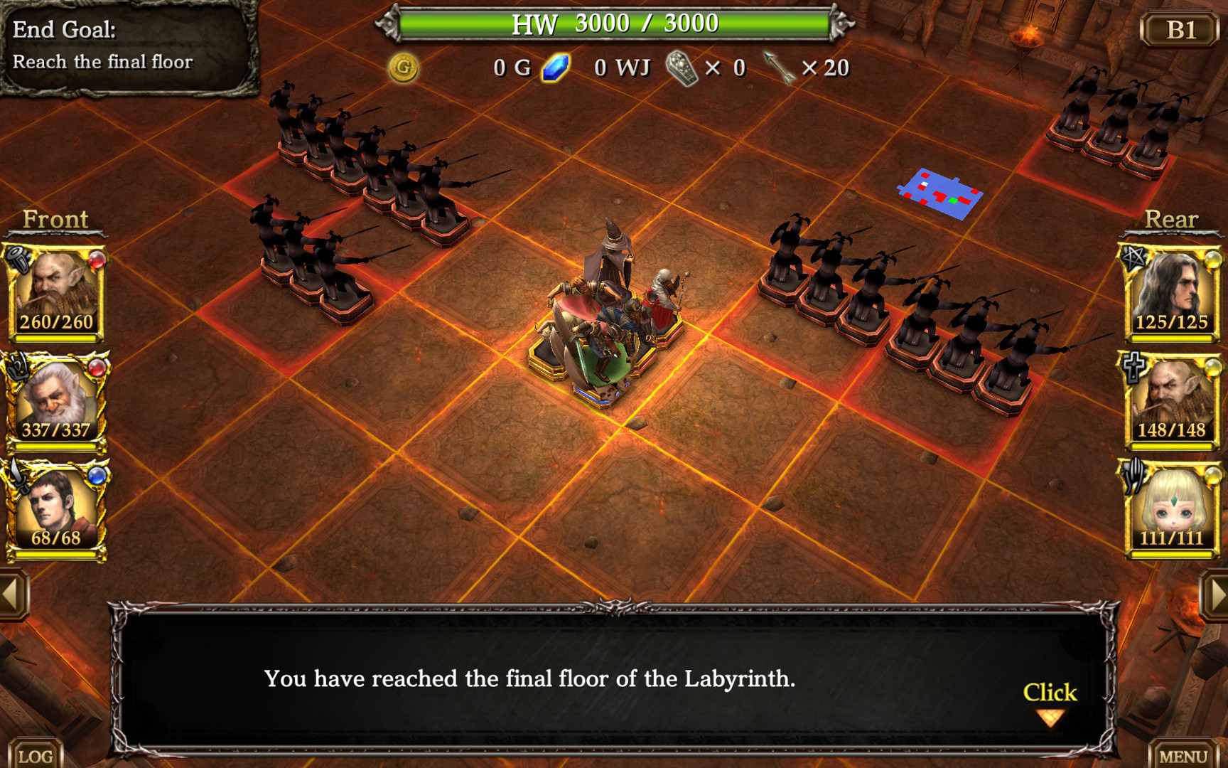 Wizrogue - Labyrinth of Wizardry - Screenshot 2