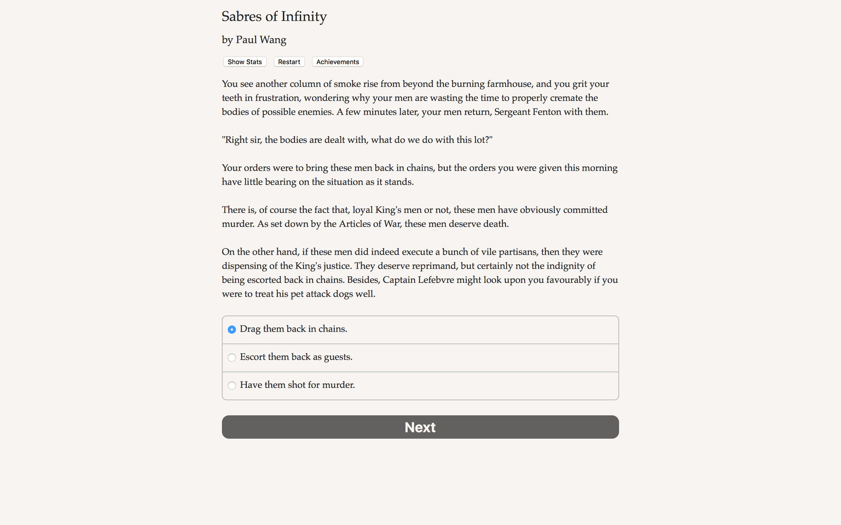 Sabres of Infinity - Screenshot 1