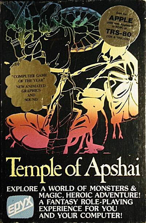 Game cover: Temple of Apshai