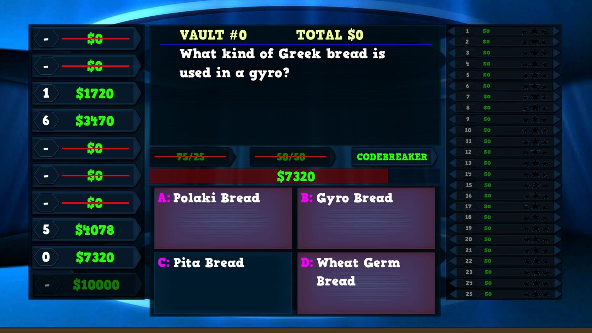 Trivia Vault: Food Trivia - Screenshot 4