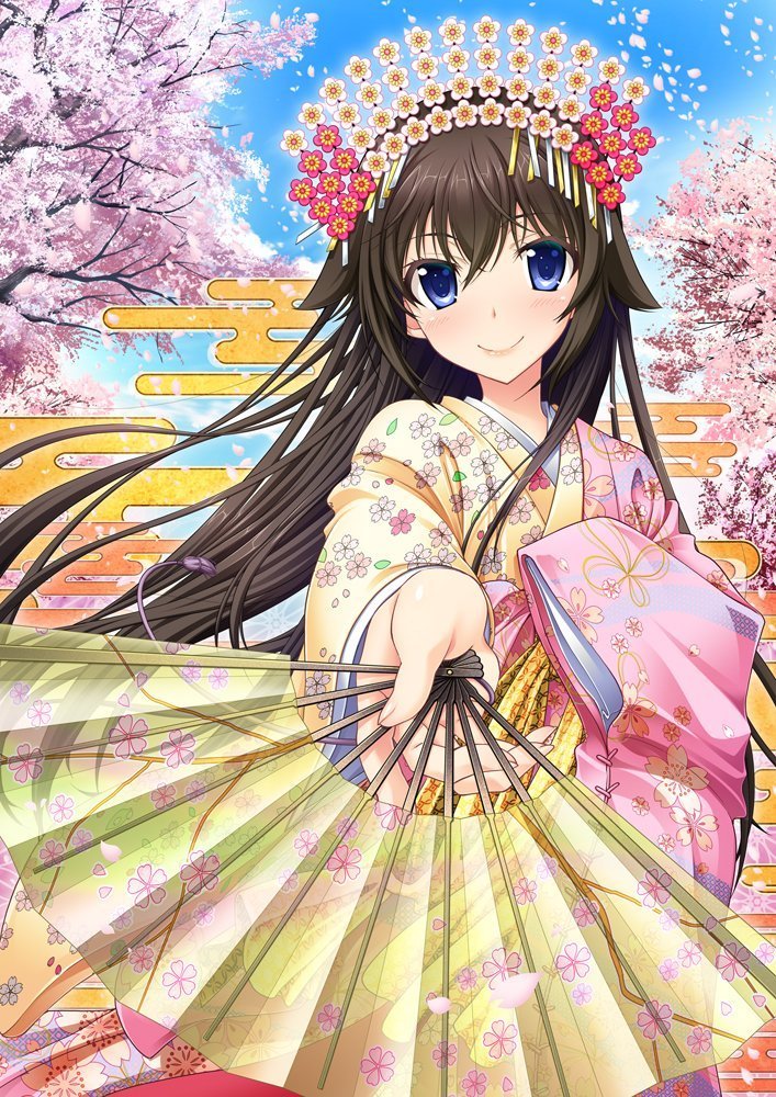 Game cover: Azayaka na Irodori no Naka de, Kimi Rashiku
