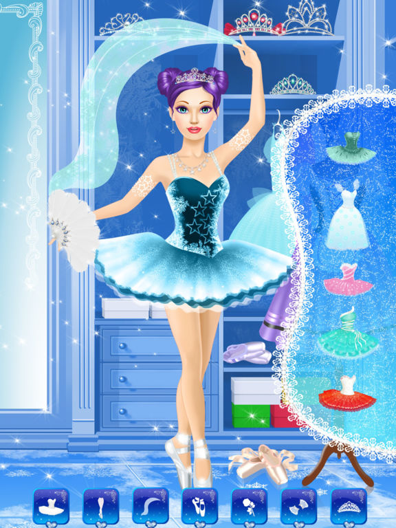 Ballerina Salon: Spa, Makeup & Dress Up Makeover - Screenshot 9